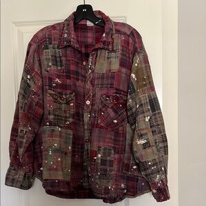 Magnolia Pearl Plaid Button Down Shirt